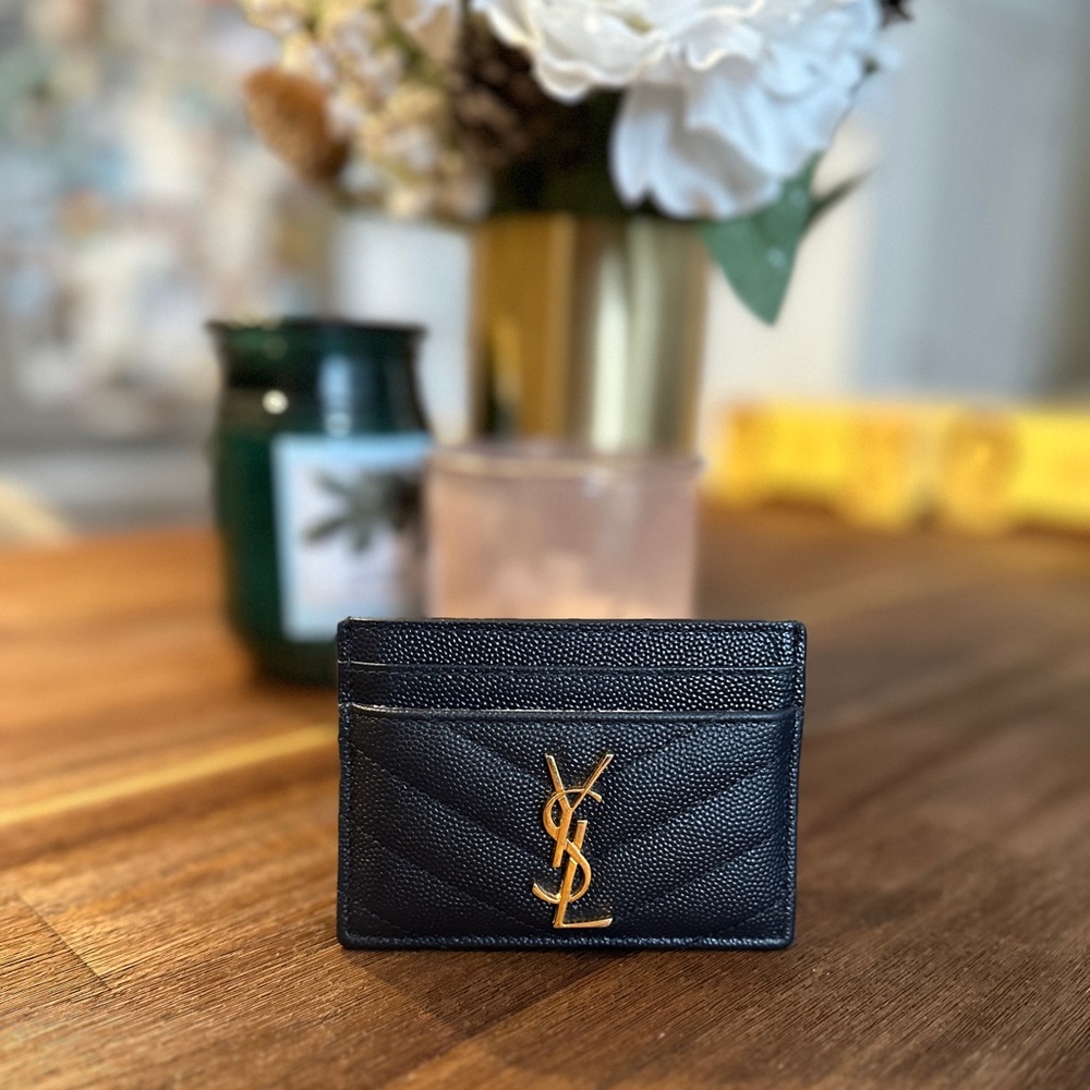 YSL card case